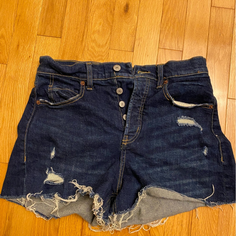 Old Navy Dark Blue Jean Shorts